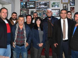 Kuşadası Belediyesi yöneticileri STK ziyaretlerini sürdürüyor