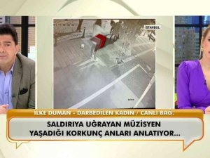 Sokağa idrarını yapan kişiyi uyardığı için darp edilen müzisyen konuştu