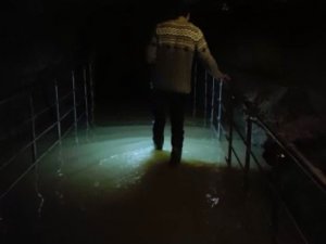Mağarayı su bastı, ziyarete kapatıldı
