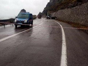 Türkali-Göbü arasında heyelan paniği