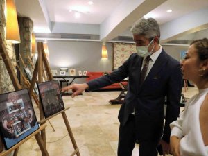 Marmaris “Aferim Kızıma” sergisi açıldı