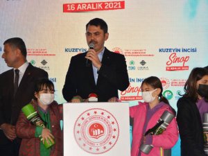 Bakan Kurum: “Son 20 yılda Sinop’a 21 milyar lirayı aşkın yatırım yaptık”