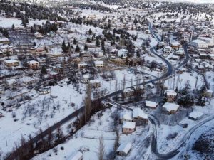 Mersin’de yayla ve ormanlar beyaz gelinliğini giydi