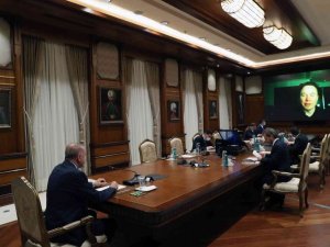 Cumhurbaşkanı Erdoğan, Elon Musk ile görüştü