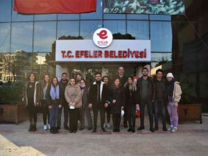 Efeler Belediyesi tıp öğrencilerini ağırladı