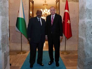 Cumhurbaşkanı Erdoğan, Cibuti Cumhurbaşkanı Guelleh ile görüştü
