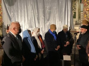 Hz. Mevlana’nın sanduka ve puşidesi 1895 yılından sonra ilk defa yenilendi