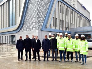 Battalgazi Devlet Hastanesi’nde iç dekorasyon sürüyor