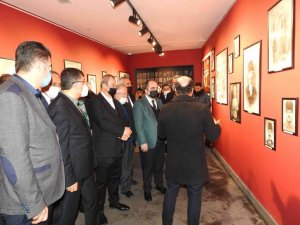 “Gaziantep Savunması Kahramanları Karakalem Resim Sergisi” açıldı