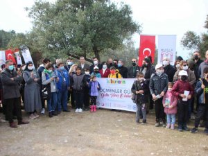 Bodrum’da 200 göçmen, antik kenti gezdi