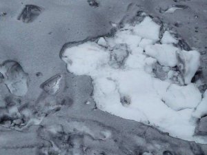 Ukrayna’ya siyah kar yağdı