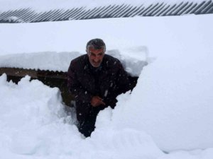 Muş’ta 1600 rakımlı köy kara gömüldü
