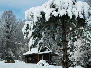 Sakarya’da kartpostallık kar manzaraları