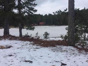Köyceğizli vatandaşlar beyaz bir sabaha uyandı