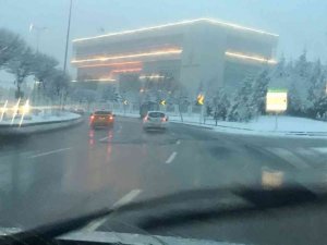 Başkentte kar yağışı etkili oldu