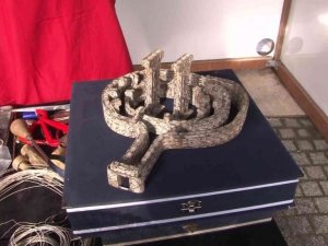 Saf gümüşten yapılan Göbeklitepe heykeli göz kamaştırdı