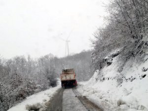 Bilecik’te karla mücadele başladı