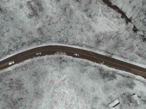 İstanbul’un yanı başında 1 metre kar var