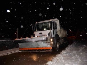 Kahramankazan’da karla etkin mücadele