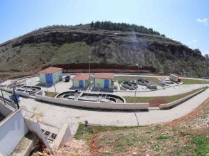 Eğil atık su arıtma tesisi Dicle Barajı’nı koruyor