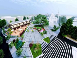 Körfez’de 6 bin 500 metrekarelik alana kent meydanı yapılacak