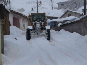 Muş’ta 115 köy yolu kardan kapandı
