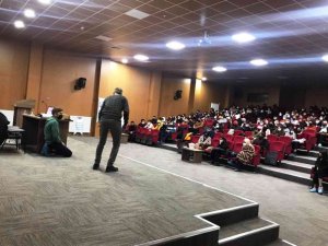 Hisarcık’ta öğretmen ve öğrencilere Afet Farkındalık Eğitimi