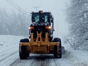 Kestel’de karla mücadele seferberliği
