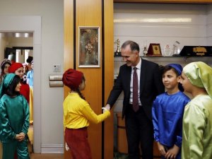 Roman kahramanları Başkan Taban’ı ziyaret etti