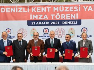 Denizli Kent Müzesi için imzalar atıldı