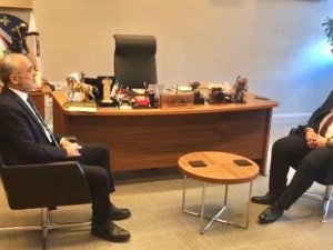 Gazi Üniversitesi Tıp Fakültesi Dekanı İlhan’dan, Cumhurbaşkanı Başdanışmanı Topçu’ya ziyaret