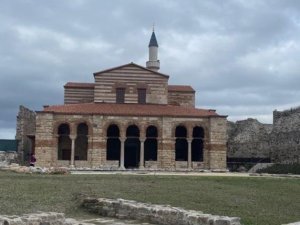 Enez Ayasofya Camii ibadete açılıyor