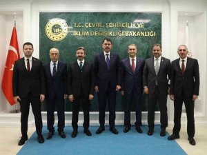 Adıyaman heyeti bakanlarla görüştü