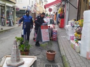 Kaldırım ve yol işgali yapanlar uyarıldı, ceza geliyor