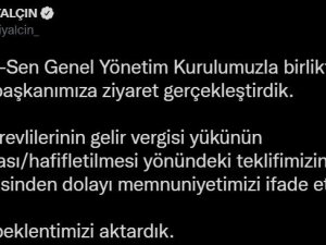 Memur-Sen Başkanı Yalçın: “Cumhurbaşkanımıza, kamu görevlilerine ek zam beklentimizi aktardık”