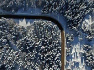 Uludağ’da kartpostallık görüntüler