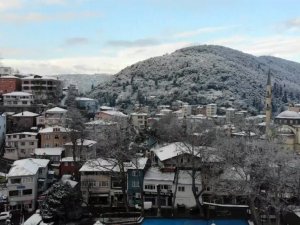 Beyaza bürünen Rumeli Kavağı’nda kartpostallık görüntüler oluştu