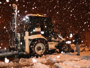 Sinop’ta karla mücadele timleri teyakkuza geçti