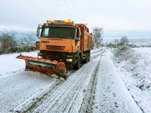 Samsun’da kar timleri mücadeleye başladı