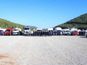 Büyükşehir Belediyesinden tatbikat