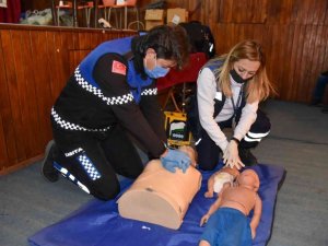 Milas’ta ilkyardım eğitimi verildi