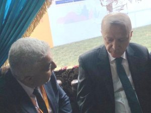 Başkan Çalışkan: "Allah uzun ömürler versin Cumhurbaşkanım. Belediye Başkanları burada, hedef 2023 "