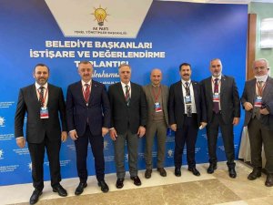 AK Partili Başkanlardan önemli temaslar