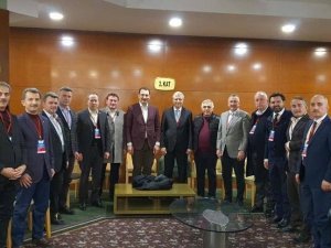 Başkan Yüce, Ankara’da Binali Yıldırım ile bir araya geldi