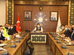 Cizre’de kış mevsimi trafik tedbirleri toplantısı