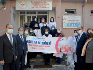 Hacılarlı Kadınlar Kanser Taramasından Geçirildi