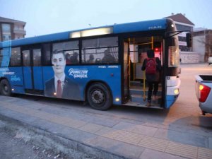 Başkan Şimşek’ten öğrencilere ücretsiz okul servisi desteği