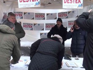 Kütahya’da "Sosyete Pazarı"nın yeniden açılması için imza kampanyası