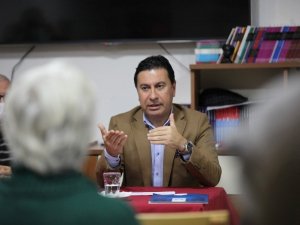 Bodrum Belediye Başkanı Ahmet Aras, TAKSAV’a konuk oldu