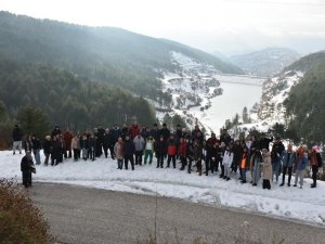 Buharkent’te sağlık için yürüdüler